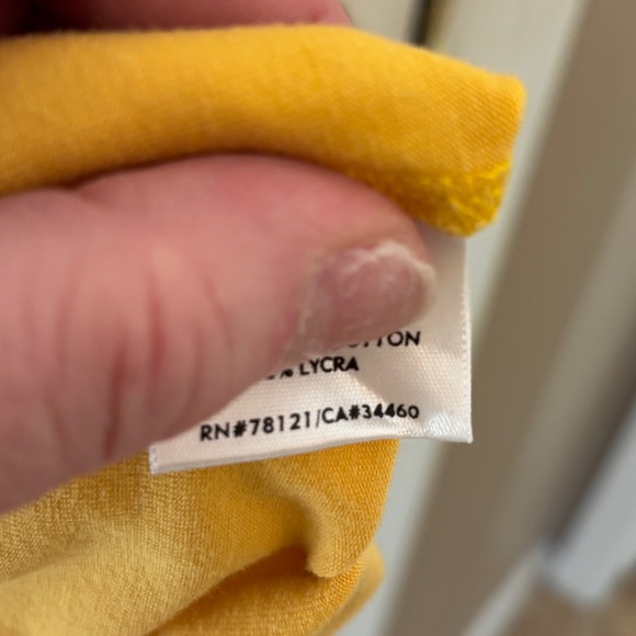 Eileen Fisher Sunny Yellow A-Line Dress 90% Women’s Size Small Classic - Picture 4 of 10